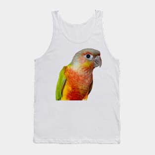 Pineapple Green Çheeked Conure Parrot Bird Tank Top